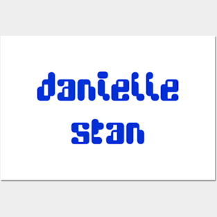 New Jeans Newjeans Danielle stan typography | Morcaworks Posters and Art